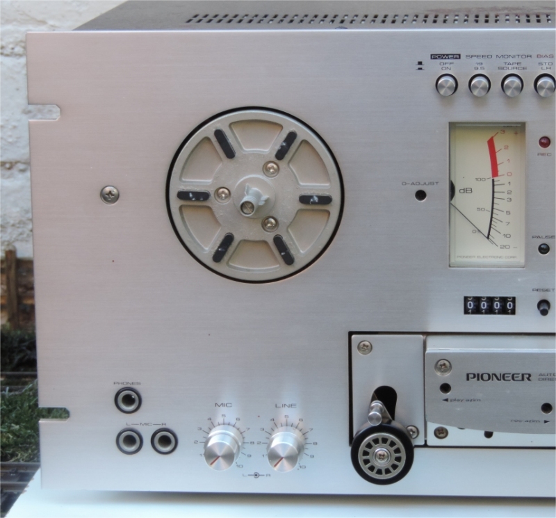 PIONEER RT-707 REEL-TO-REEL TAPE DECK - Currently, on our sales floor, we  have a PIONEER RT-707 tape deck. Along with the RT-909s, these